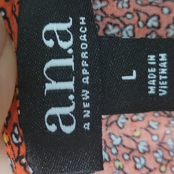 🌴 A.N.A. A New Approach Sleeveless Tunic Top Red with Floral Print - Picture 8 of 9